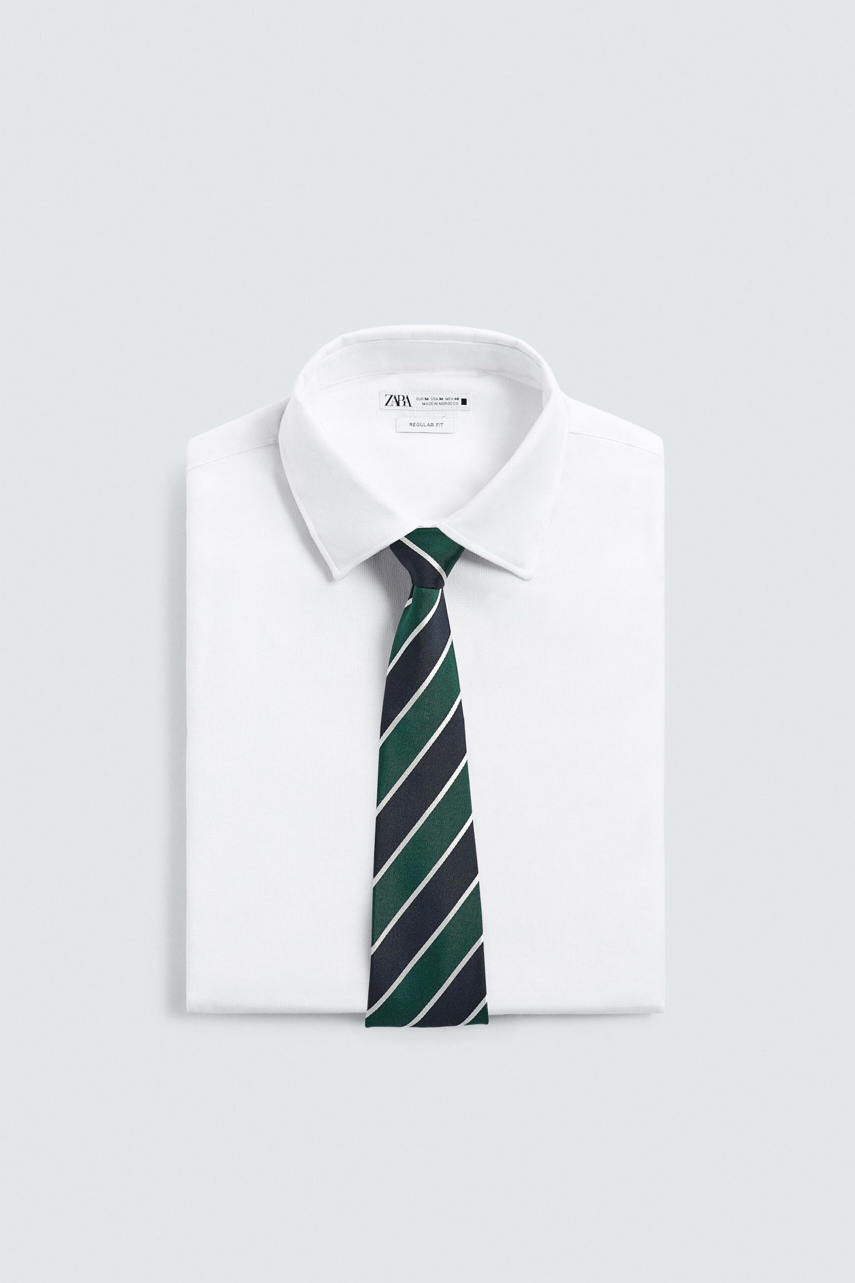 100% Silk Striped Tie - Image 3